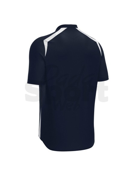 MACRON MAGLIA CALCIO WYRM BLU BIANCO