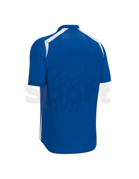 MACRON MAGLIA CALCIO WYRM AZZURRO BIANCO