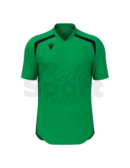 MACRON MAGLIA CALCIO WYRM VERDE NERO