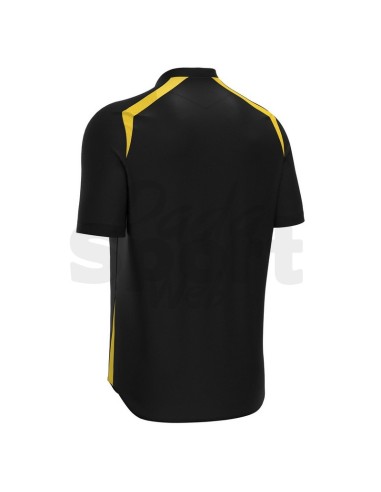 MACRON MAGLIA CALCIO WYRM NERO GIALLO