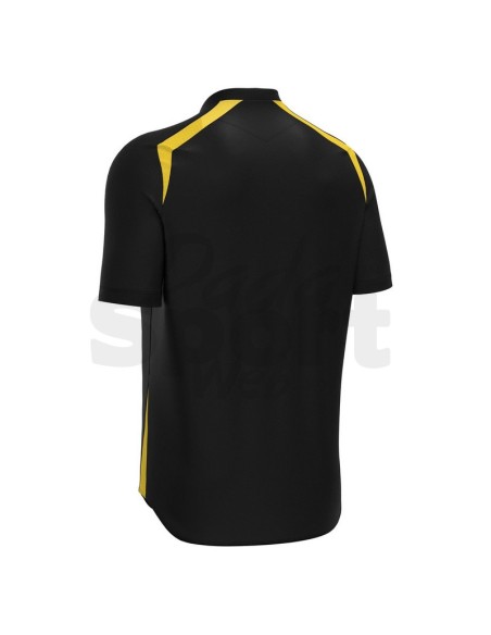 MACRON MAGLIA CALCIO WYRM NERO GIALLO