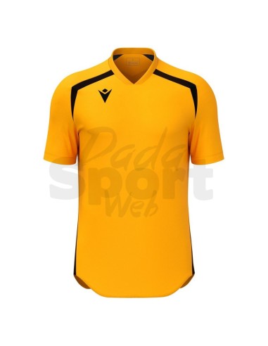 MACRON MAGLIA CALCIO WYRM AMBRA NERO