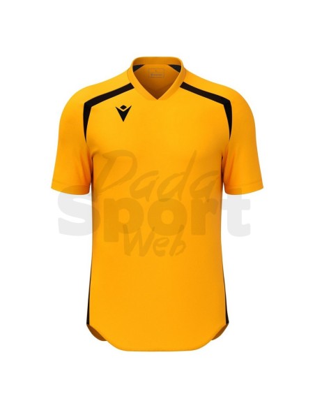 MACRON MAGLIA CALCIO WYRM AMBRA NERO