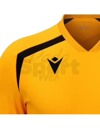 MACRON MAGLIA CALCIO WYRM AMBRA NERO