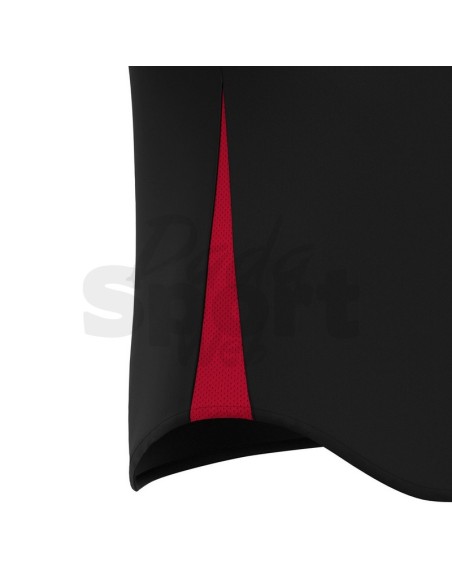 MACRON MAGLIA CALCIO WYRM NERO ROSSO