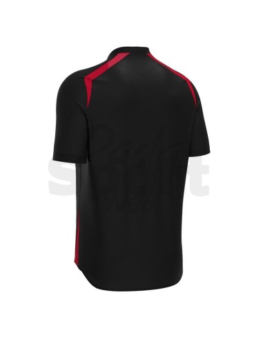 MACRON MAGLIA CALCIO WYRM NERO ROSSO