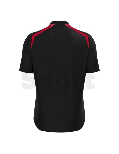 MACRON MAGLIA CALCIO WYRM NERO ROSSO
