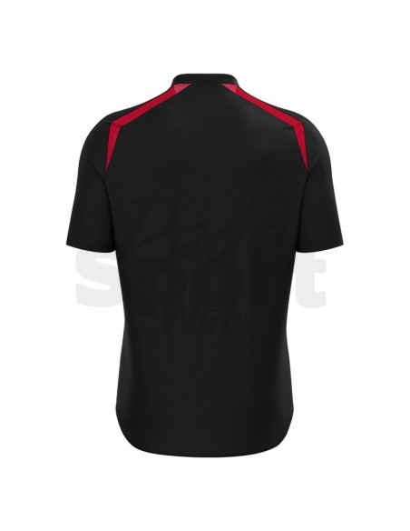 MACRON MAGLIA CALCIO WYRM NERO ROSSO