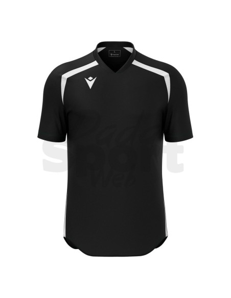 MACRON MAGLIA CALCIO WYRM NERO BIANCO