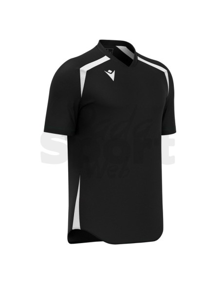 MACRON MAGLIA CALCIO WYRM NERO BIANCO