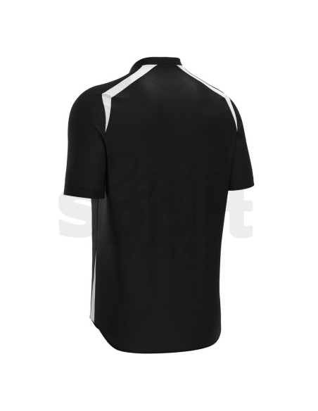 MACRON MAGLIA CALCIO WYRM NERO BIANCO