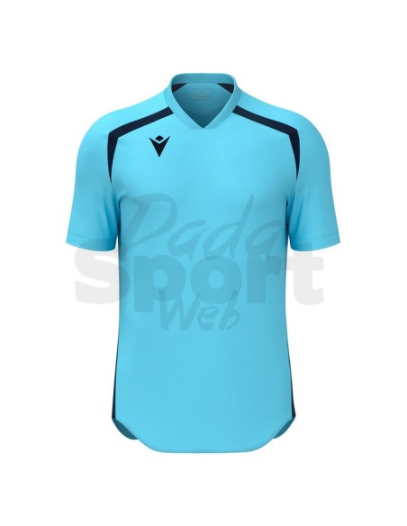 MACRON MAGLIA CALCIO WYRM CELESTE BLU