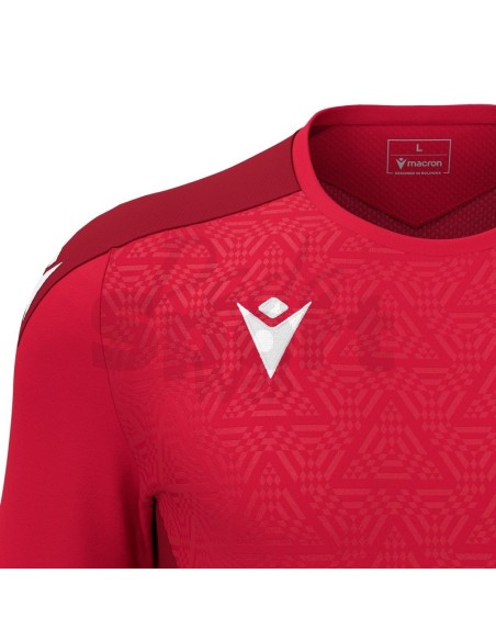 MACRON MAGLIA WISP ROSSO ROSSO