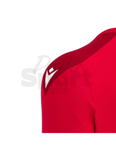MACRON MAGLIA WISP ROSSO ROSSO