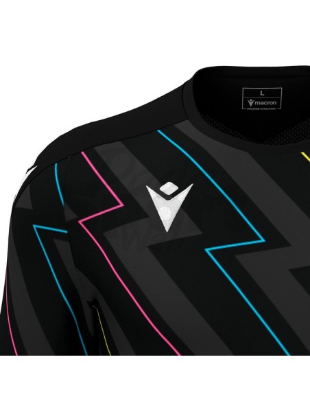 MACRON MAGLIA WISP NERO THUNDER