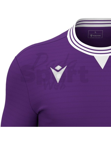 MACRON MAGLIA ELVES VIOLA BIANCO