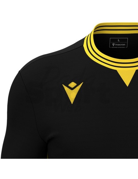 MACRON MAGLIA ELVES NERO GIALLO