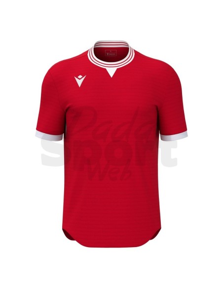MACRON MAGLIA ELVES ROSSO BIANCO