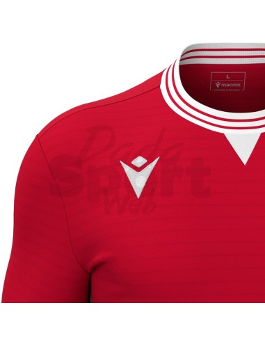 MACRON MAGLIA ELVES ROSSO BIANCO