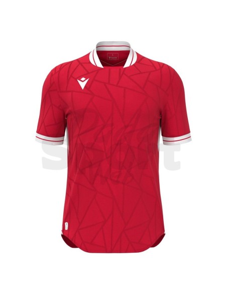 MACRON MAGLIA CERBERUS ECO ROSSO BIANCO