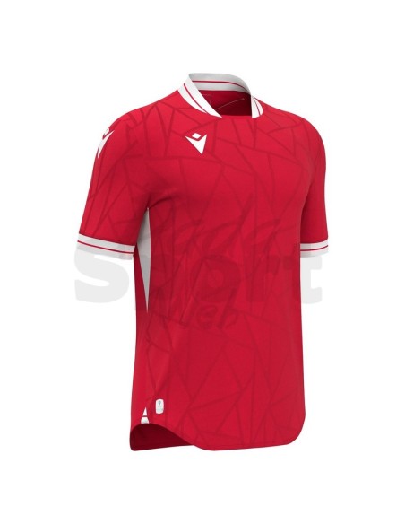 MACRON MAGLIA CERBERUS ECO ROSSO BIANCO