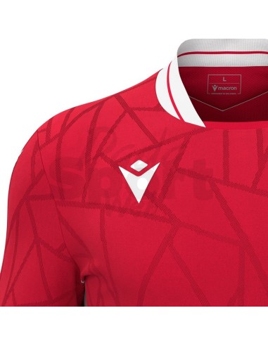 MACRON MAGLIA CERBERUS ECO ROSSO BIANCO