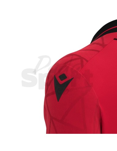 MACRON MAGLIA CERBERUS ECO ROSSO NERO