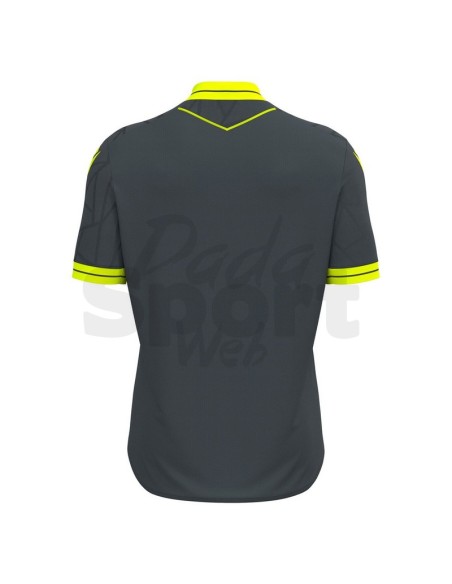 MACRON MAGLIA CERBERUS ECO ANTRACITE GIALLO FLUO