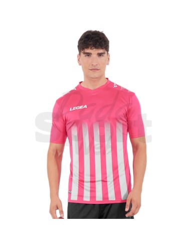 LEGEA MAGLIA SIVIGLIA FUXIA BIANCO