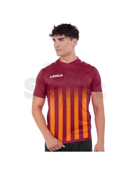 LEGEA MAGLIA SIVIGLIA GRANATA ARANCIO