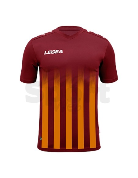 LEGEA MAGLIA SIVIGLIA GRANATA ARANCIO