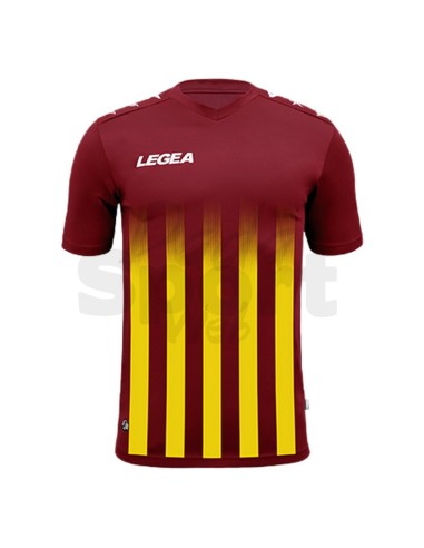 LEGEA MAGLIA SIVIGLIA GRANATA GIALLO