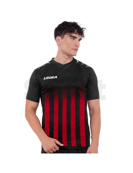 LEGEA MAGLIA SIVIGLIA NERO ROSSO