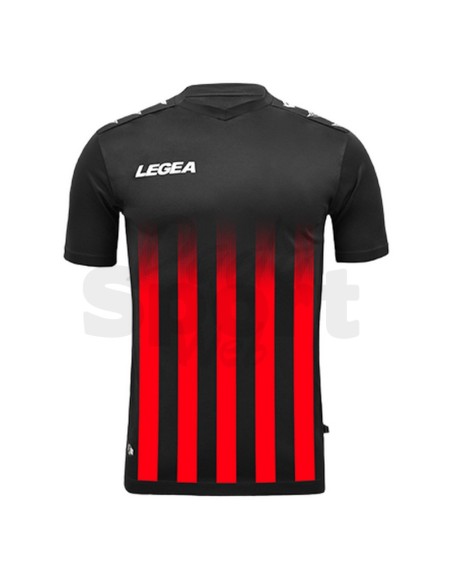 LEGEA MAGLIA SIVIGLIA NERO ROSSO
