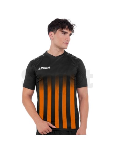 LEGEA MAGLIA SIVIGLIA NERO ARANCIO