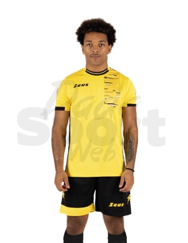 ZEUS KIT CALCIO GLITCH GIALLO NERO