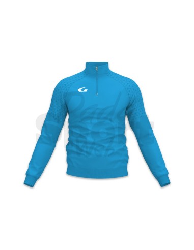 GEMS FELPA VELEZ CELESTE BIANCO