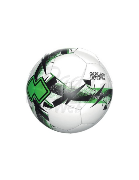 ERREA MERCURIO HERITAGE PALLONE BIANCO NERO VERDE FLUO