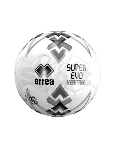 ERREA SUPER EVO HERITAGE PALLONE BIANCO GRIGIO...