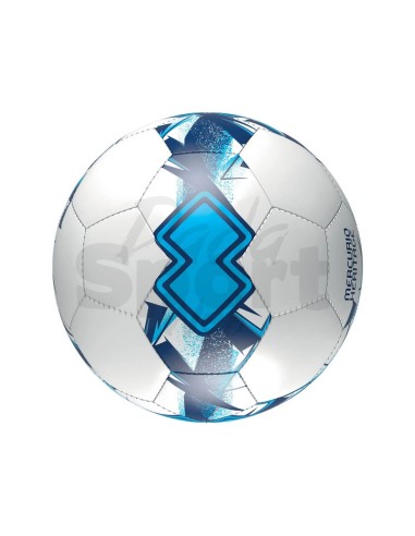 ERREA MERCURIO HERITAGE PALLONE BIANCO BLU CYANO