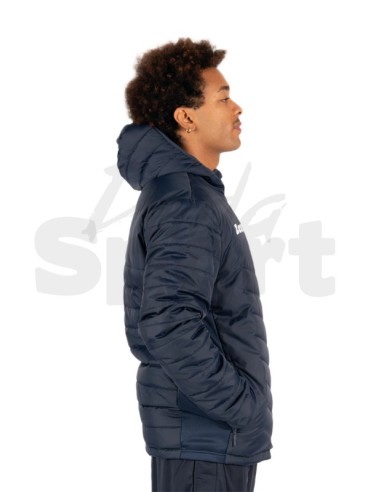 Zeus Start  Giubbotto Imbottito Blu con Cappuccio