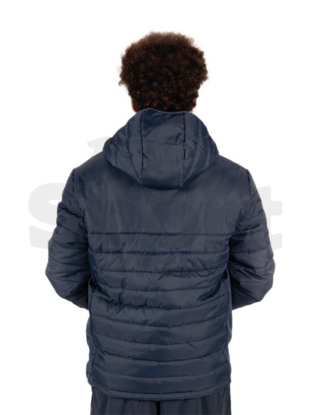 Zeus Start  Giubbotto Imbottito Blu con Cappuccio