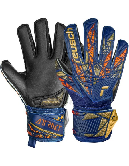Reusch Attrakt Silver Junior  Guanti da Portiere Bambino con Grip