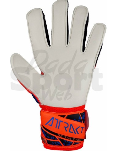 Reusch Attrakt Solid Junior Arancio Flo -...