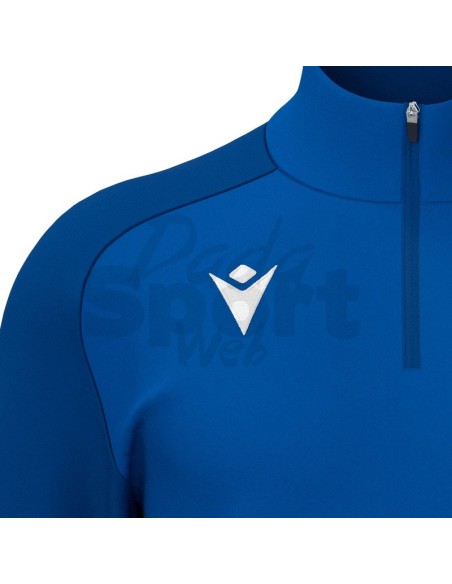 MACRON FELPA ISEN AZZURRO