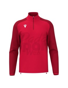 MACRON FELPA ISEN ROSSO