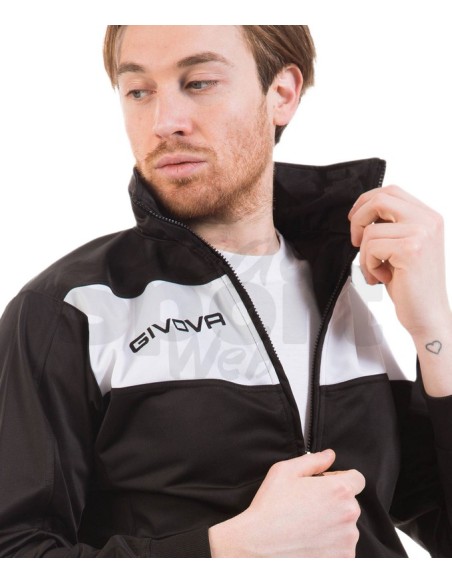 GIVOVA TUTA SPORTIVA VISA NERO BIANCO