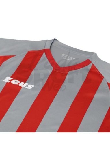 ZEUS KIT CALCIO VENUS GRIGIO ROSSO