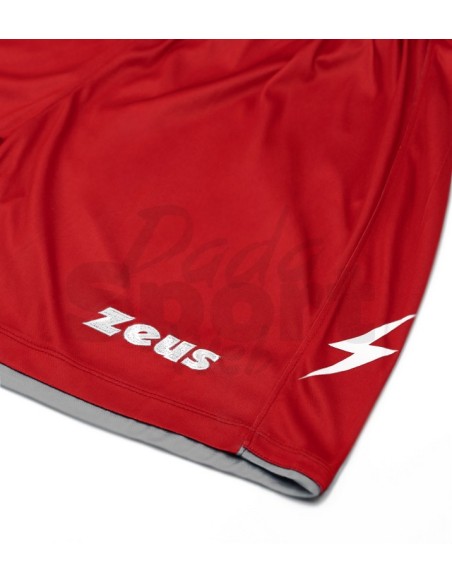 ZEUS KIT CALCIO VENUS GRIGIO ROSSO