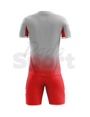 ZEUS KIT CALCIO VENUS GRIGIO ROSSO